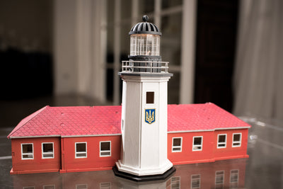 Lighthouse on the Snake Island (Ukraine)